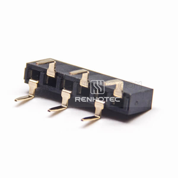 Header 2.54mm Single Row 6 Pin Straight PCB Mount