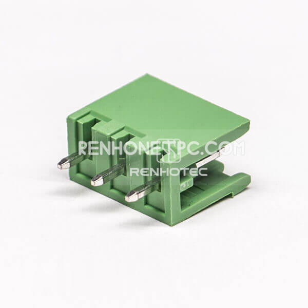 Terminal Block Straight Through Hole Pluggable Connector with PCB Mount