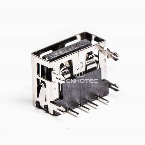 USB Connector Female Through Hole for PCB Mounting