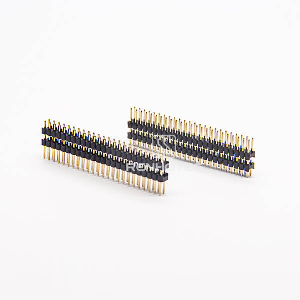 2 Row Pin Header 48 Pin 2.54mm Pitch Straight Dual Row DIP