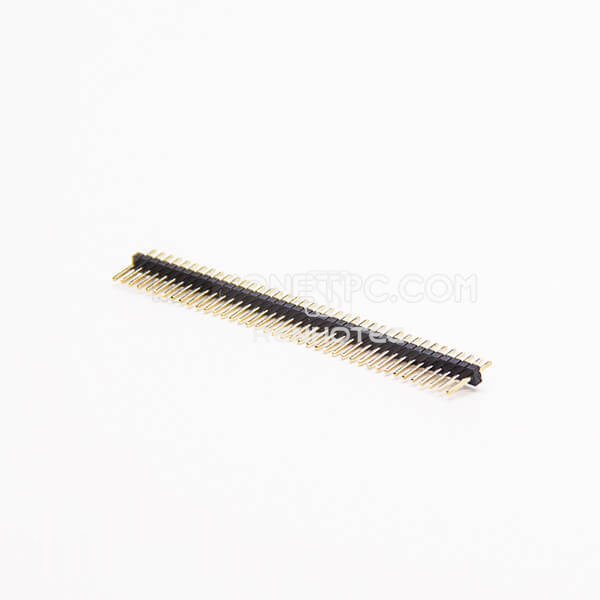 Straight Pin Header Male Single Row 1.27mm 1×40 PIN Through Hole