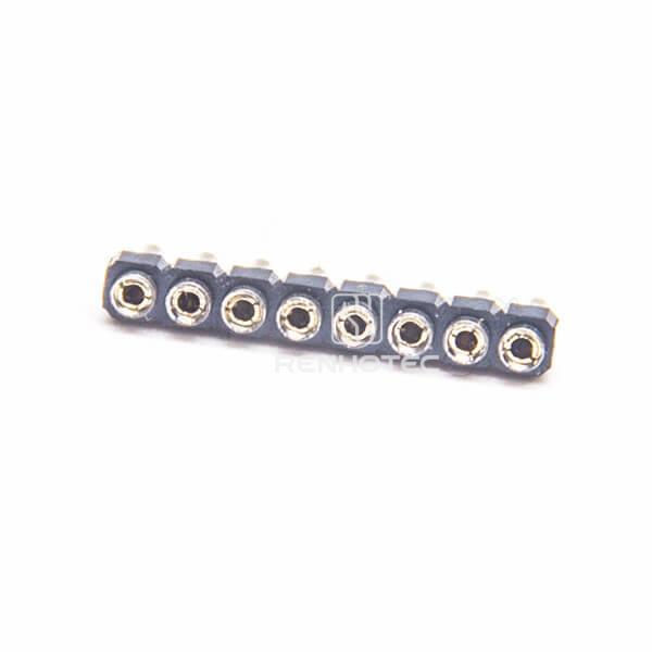 8 Pin Female Header Round Holes Sochet Single Row Connector