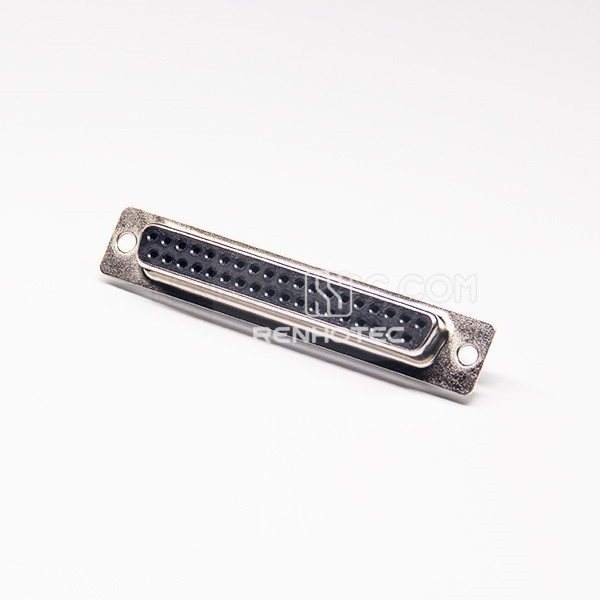 37-Pin Female D-SUB Connector with Stamped Contacts