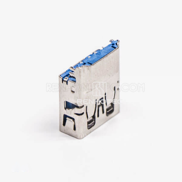 USB 3.0 Speed Type A Connector Female 90 Degree SMT Offset Type