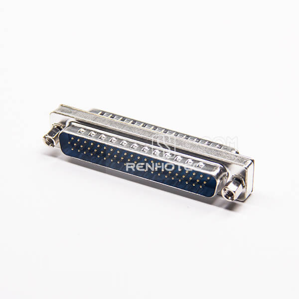 D-SUB 62 Pin Connector Male To Male Straight Gender Changers Metal High Density D-SUB