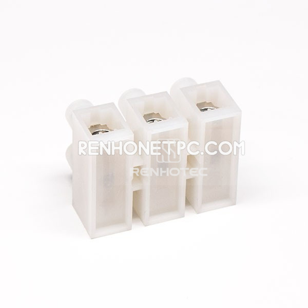 Terminal Strips H Type White Soder Type Panel Mount