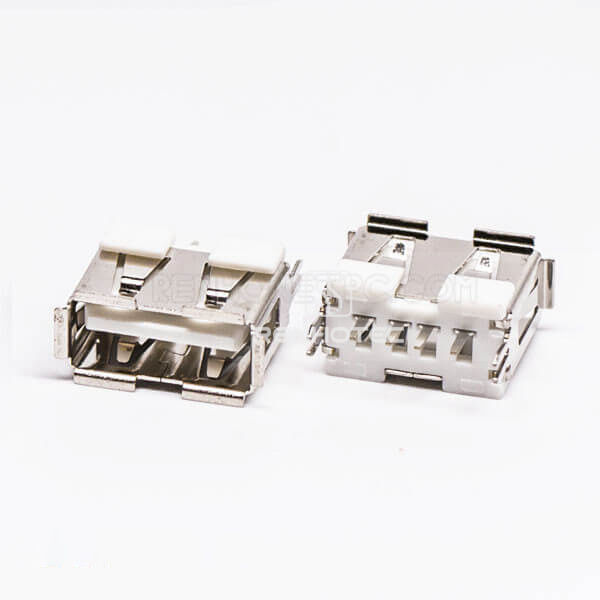 USB Type A Connector Female Straight for PCB Mount