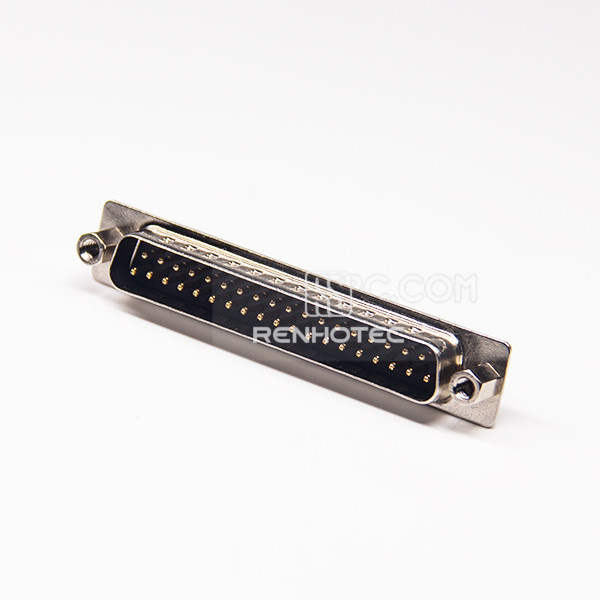 D-SUB 37 Pin Male Connector Solder Type Connectors With Nut Connector