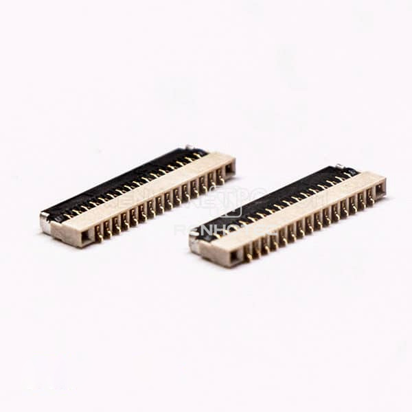 0.3PH 15 PIN FPC SMT Type Front Flip and Bottom Contact Style Socket