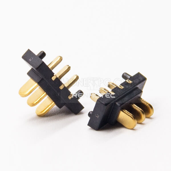 Notebook Battery Connector Socket 3 Pin PH2.0 Male Straight Through Hole for PCB Mount