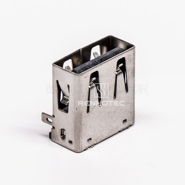 DIP USB A Right Angle Female for PCB Mount