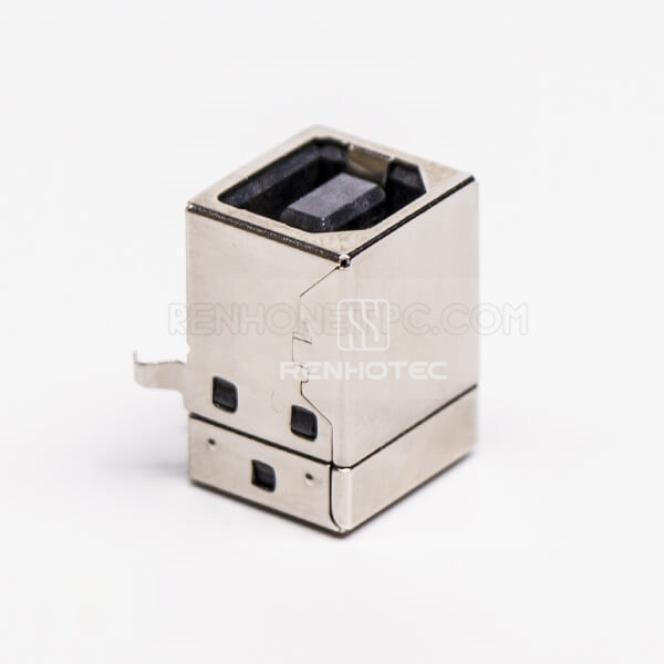 USB 2.0 Female Type B Right Angle Through Hole