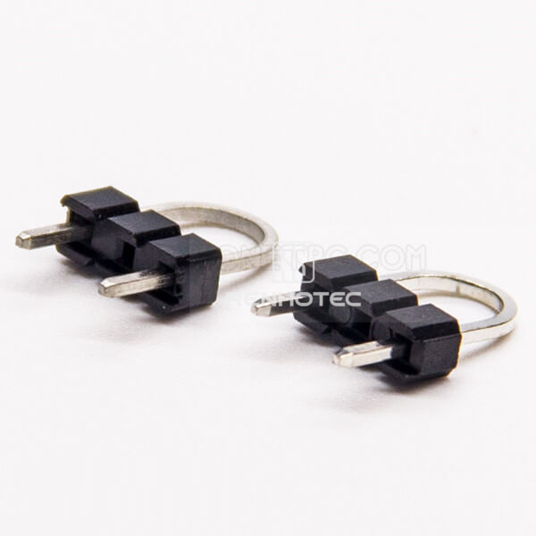 2.54mm Pin Header Single Row U Type 2 Pin Through Hole