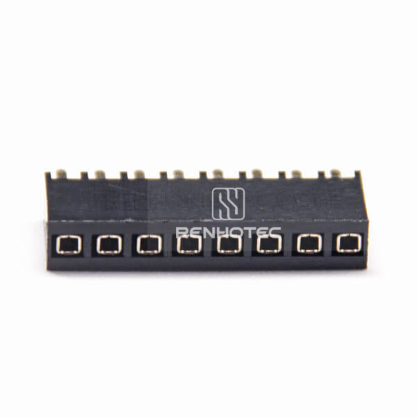 Single Row 2.54mm Female Pin Header Connector 8 Pin U Type Dip