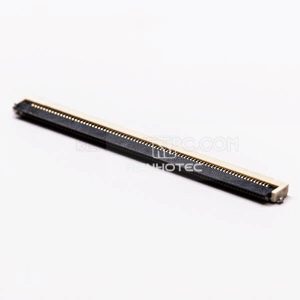Flat cable connector