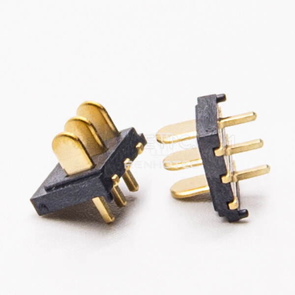 Laptop Battery Connectors Socket 3 Pin PH2.0 Male Straight Ultrathin Through Hole for PCB Mount