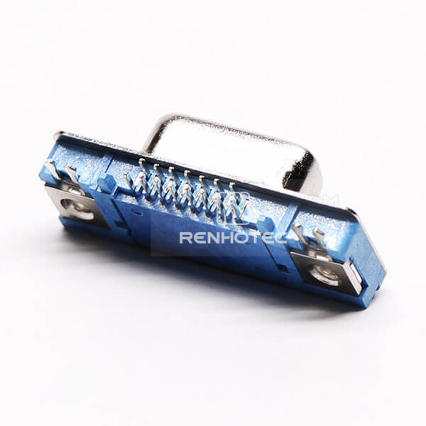 D-SUB High Density 15 Pin Female Right Angle for PCB Mount