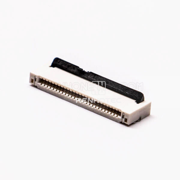 SMT FPC 1PH Single Contact Style 26 Pin Solder Type for PCB Mount