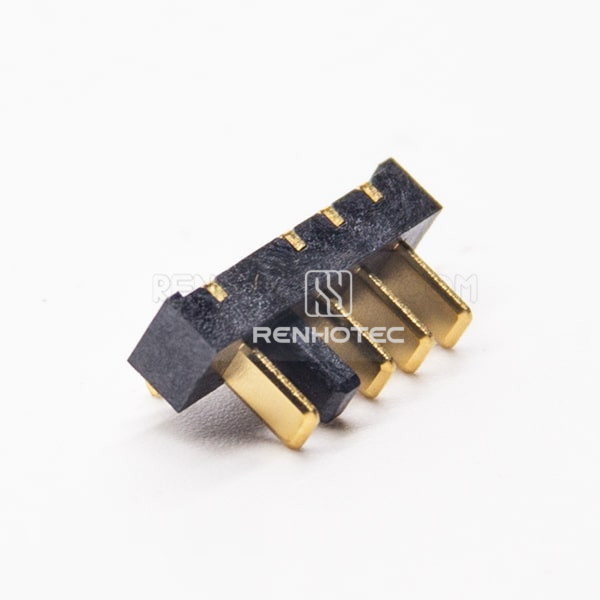 Plug a Battery PH2.5 4 Pin Male Right Angle Left Fool-Proof Laptop Battery Connector