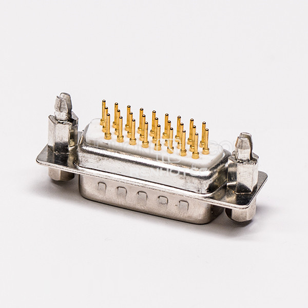 D-SUB 26 Pin Male Straight Staking type Through Hole for PCB Mount Connector