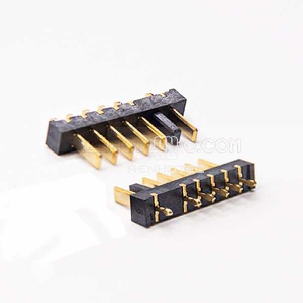 Male Battery Connector PH2.5 6 Pin Straight Left Fool-Proof Plug
