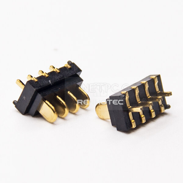 4 Pin Male Notebook Battery Connector PH2.0 4 Pin Straight Plug