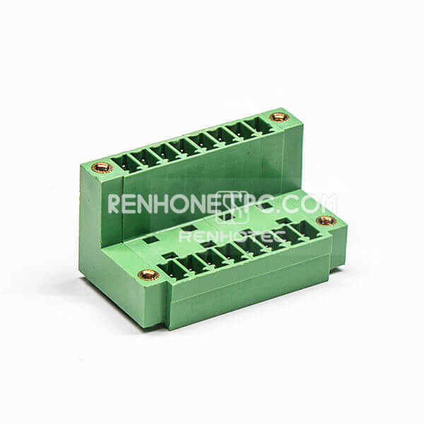 16pin Terminal Block Diagram Plug-in Technology in a Double-Row
