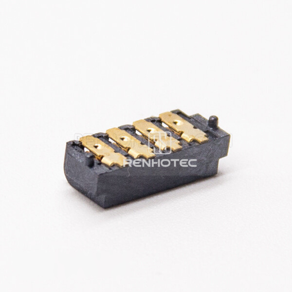 4 Pin Connector Types Female PH2.0 Laptop Battery Connector Right Angle