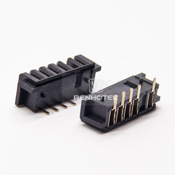 Battery Socket PH2.5 5 Pin Female Right Angle Left Fool-Proof Laptop Battery Connector