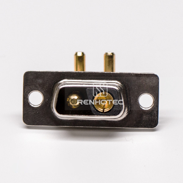 2V2 Right-Angle D-SUB Connector, Male/Female Combination