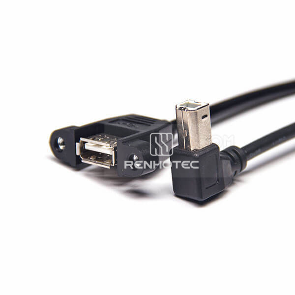 USB Male to Female Connector Type B Male to A Female Cable OTG