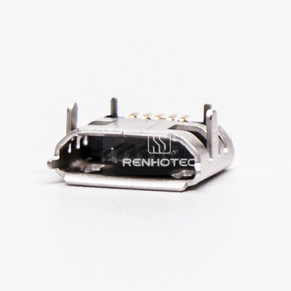 Micro USB B Female Connector 5 Pin SMT Type B Straight for PCB