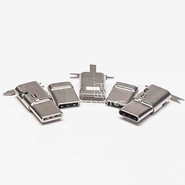 Type C USB Shell Straight Connector