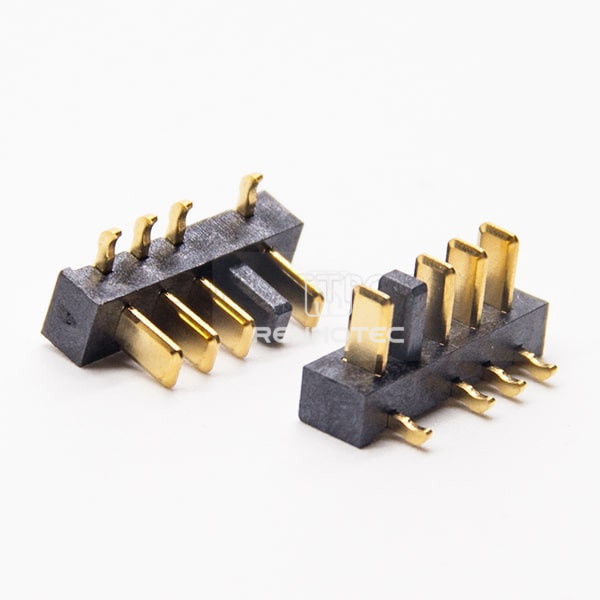 Plug a Battery PH2.5 4 Pin Male Right Angle Left Fool-Proof Laptop Battery Connector