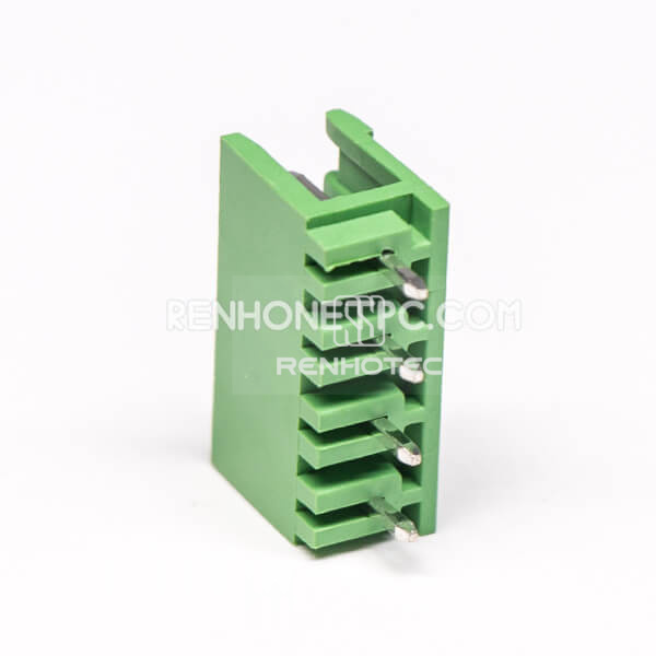 4 pin Terminal Connector Terminal Block Connector Green Pluggable Type