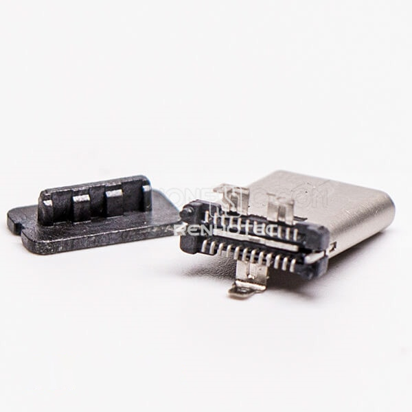 Male Type C Vertical Type SMT Through Hole for PCB Mount