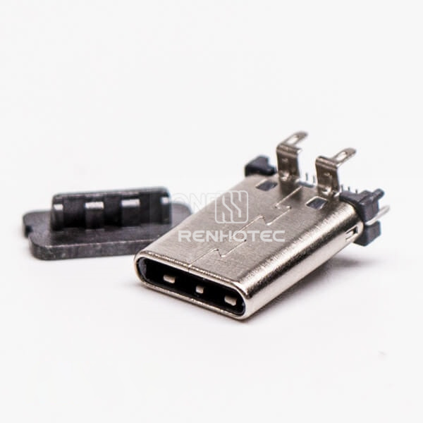 Male Type C Vertical Type SMT Through Hole for PCB Mount