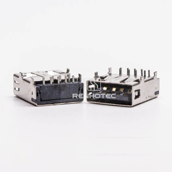 USB PCB Connector 3.0Type A Female Right Angle Through Hole