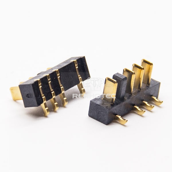 Plug a Battery PH2.5 4 Pin Male Right Angle Left Fool-Proof Laptop Battery Connector