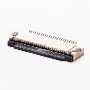 Flat cable connector