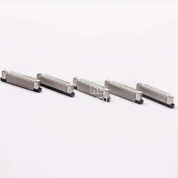 12P FPC Connector Socket 0.5 PH Single Contact Style SMT Height 2.0 with Lock