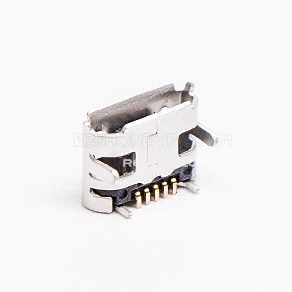 Micro USB B Female Connector 5 Pin SMT Type B Straight for PCB