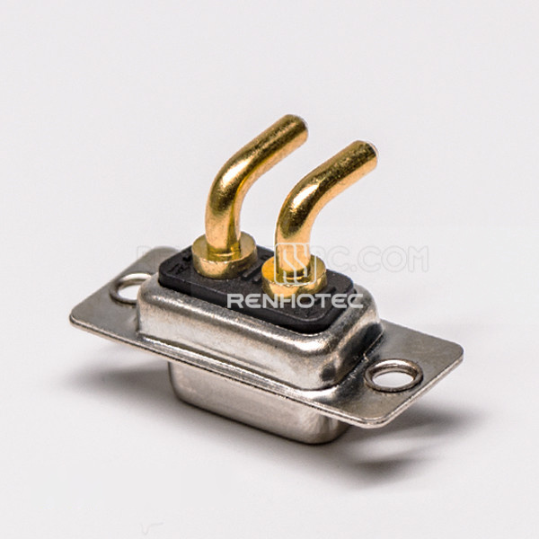 2V2 Right-Angle D-SUB Connector, Male/Female Combination