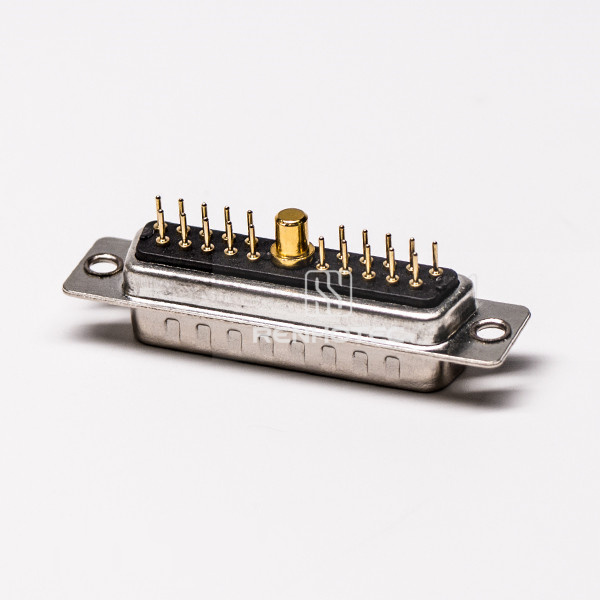 Male D-SUB Connector 21W1 Male Vertical Type Staking and Solder for Cable