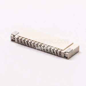 Flat cable connector
