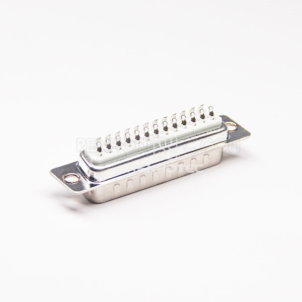 D-SUB 25 Pos Male Stamped Pin Solder Type Connector