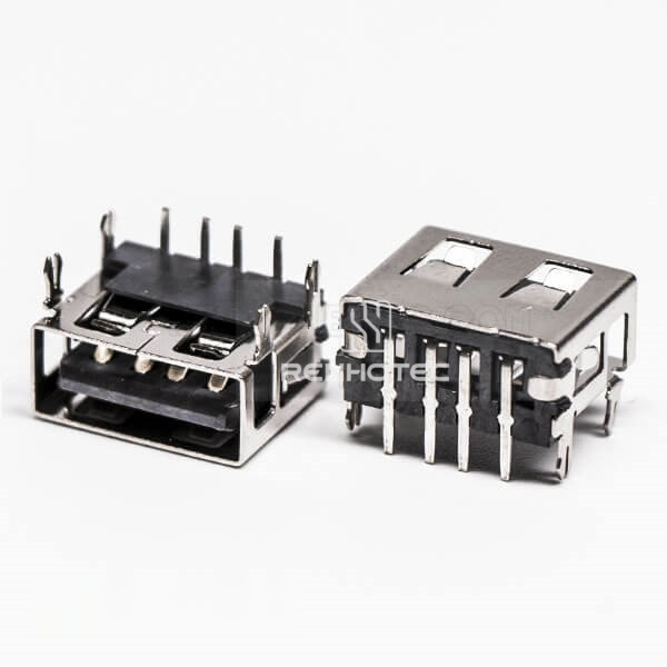 USB Connector Female Through Hole for PCB Mounting