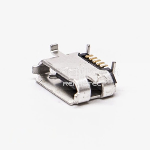 Female Micro USB B Pinout Connector SMT Type for PCB