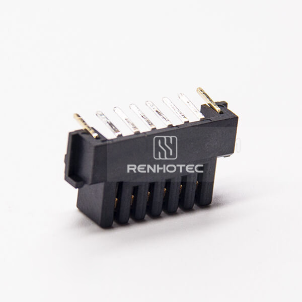 6 Pin Female Connector Offset Type PH2.0 Laptop Battery Connector Right Angle