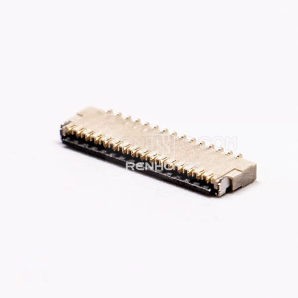 0.3PH 15 PIN FPC SMT Type Front Flip and Bottom Contact Style Socket